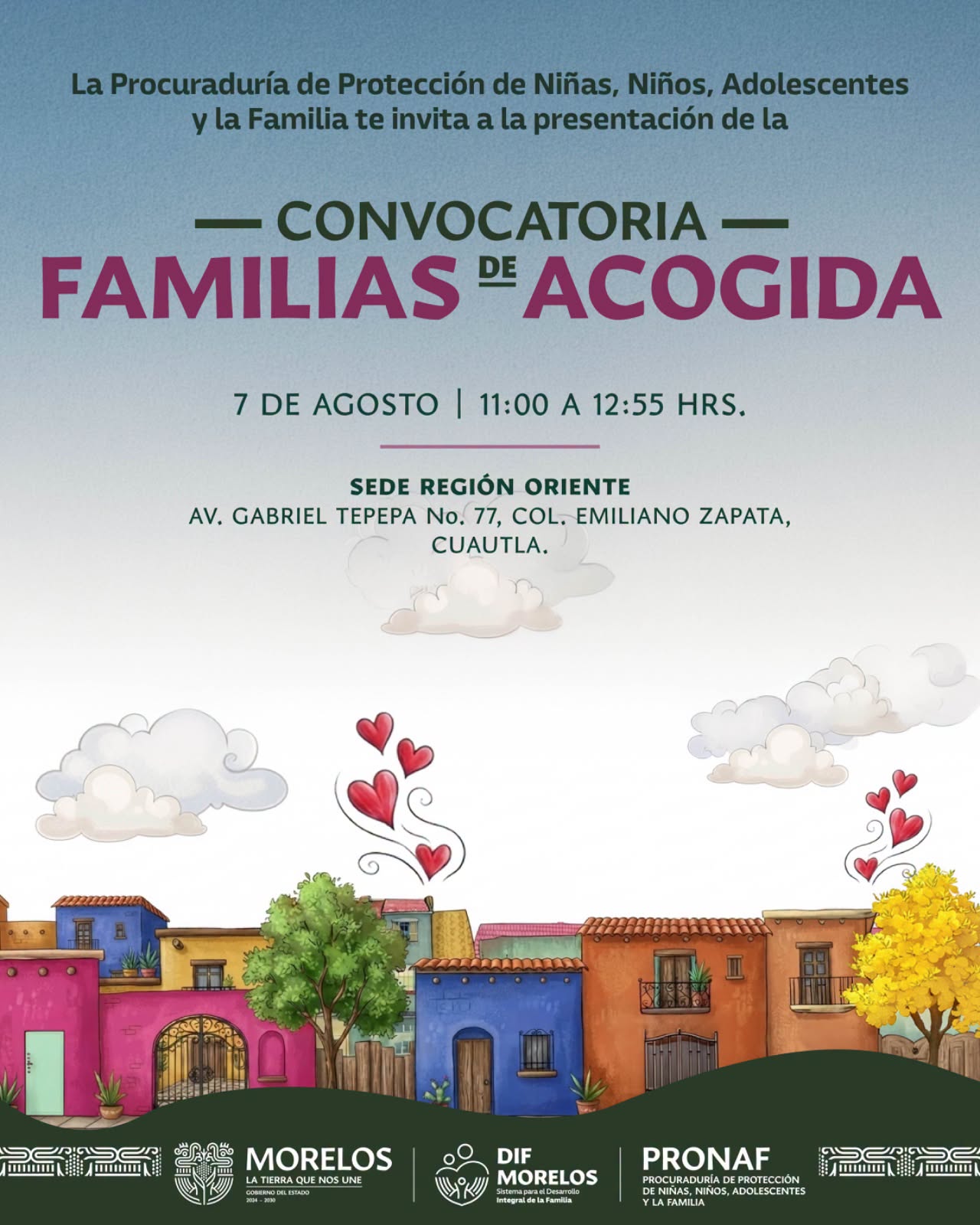 Convoca SEDIF a sumarse al programa acogimiento familiar; proporciona resguardo temporal a niñas, niños o adolescentes