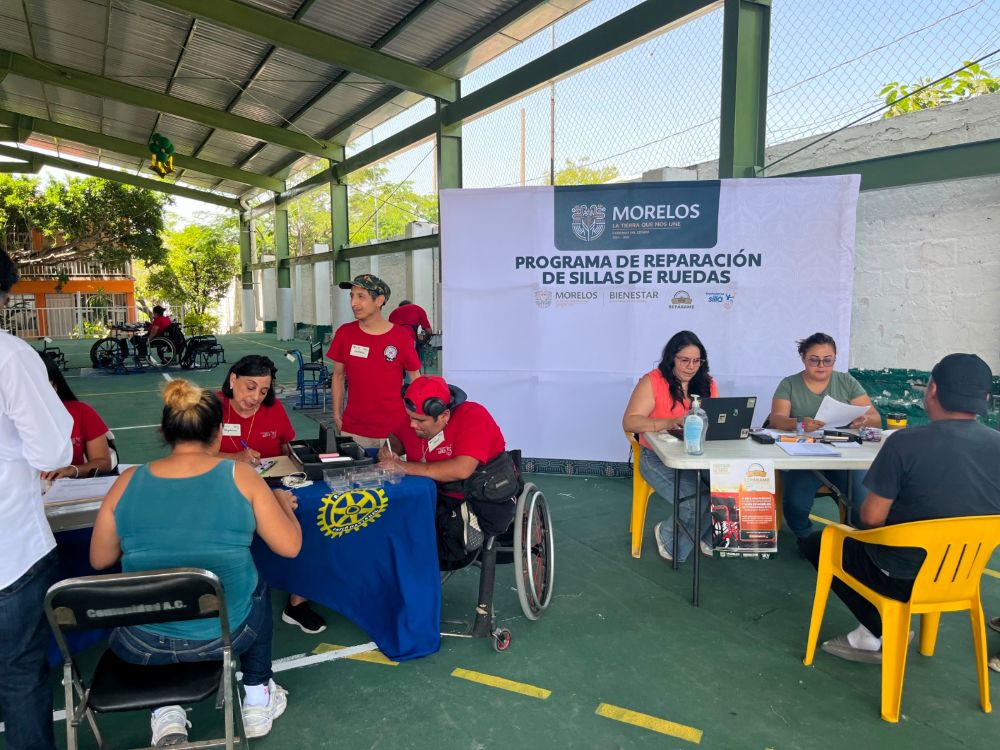 Inicia etapa de reparación de sillas de ruedas clínicas del programa repárame