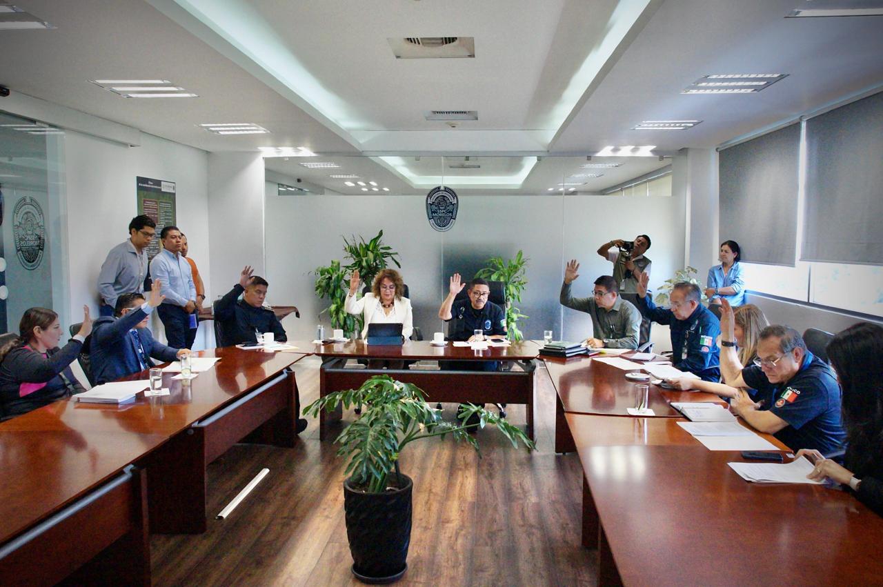 Fortalecen carrera policial en Morelos con transparencia, mérito y profesionalización