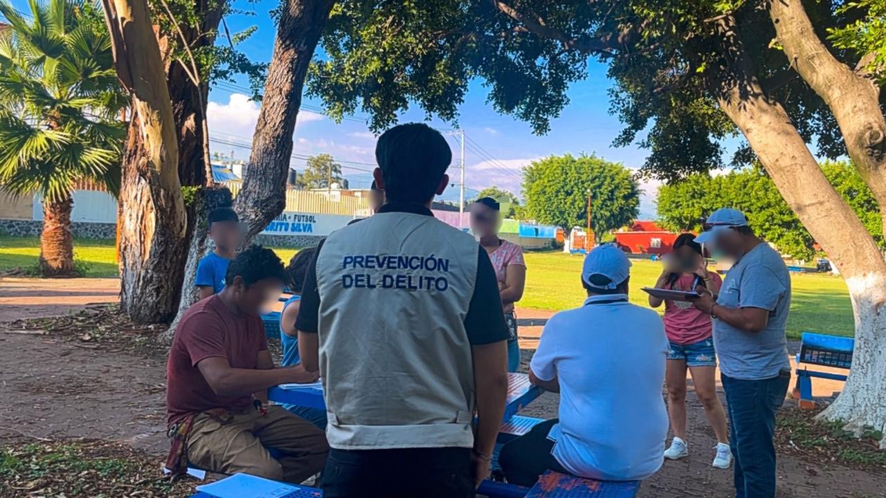 Restructura SSPC Morelos COMVIVE en colonia Las Granjas de Cuernavaca
