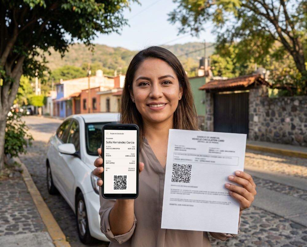 Morelos da certeza jurídica a los automovilistas en sus documentos viales con códigos QR de alta seguridad