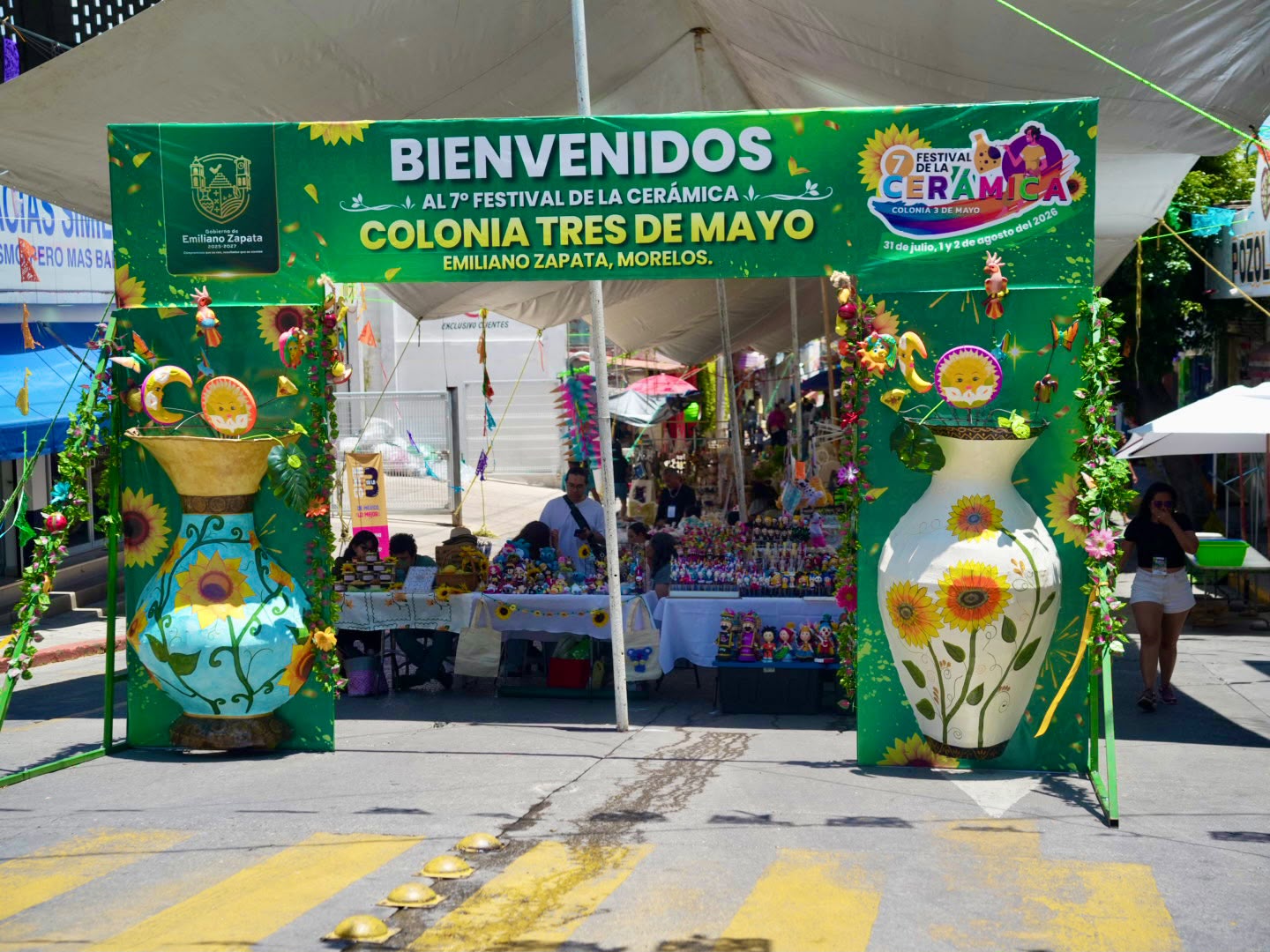 Refuerza Festival de la Cerámica  posicionamiento de la tres de mayo como referente del Turismo Artesanal en Morelos