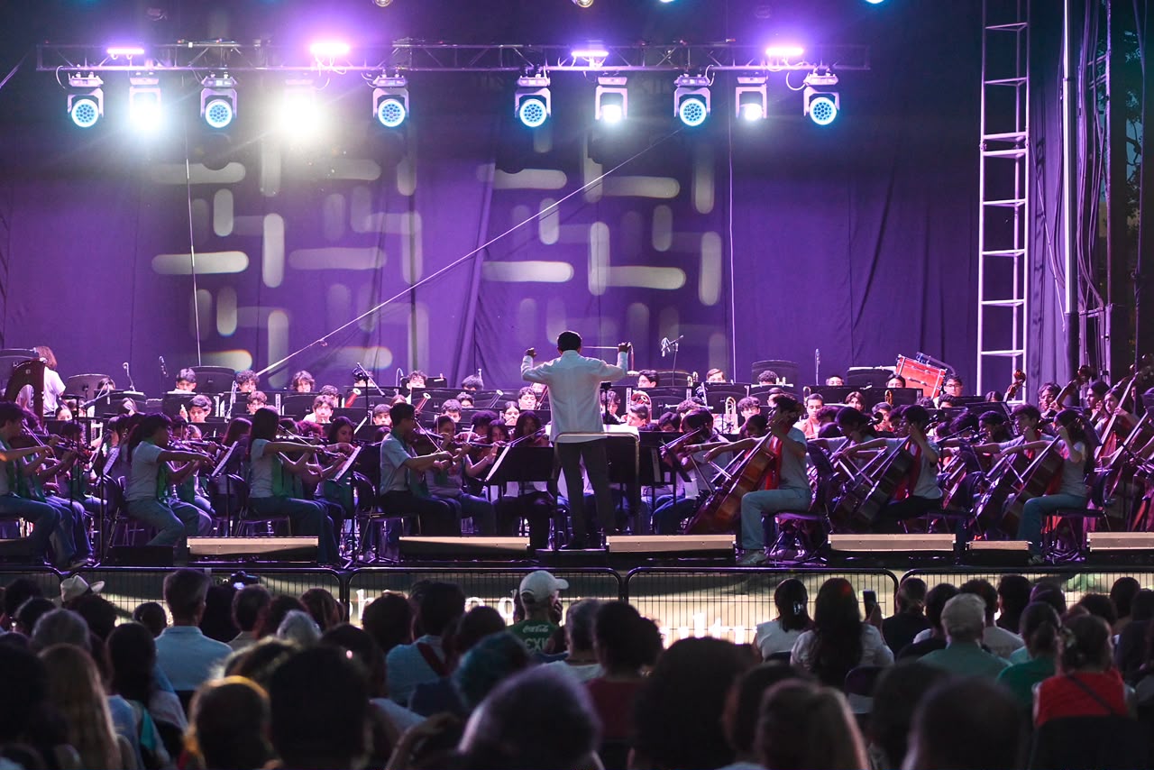 Morelos recibió a la Orquesta Sinfónica Infantil de México en una jornada de música, convivencia y construcción de paz