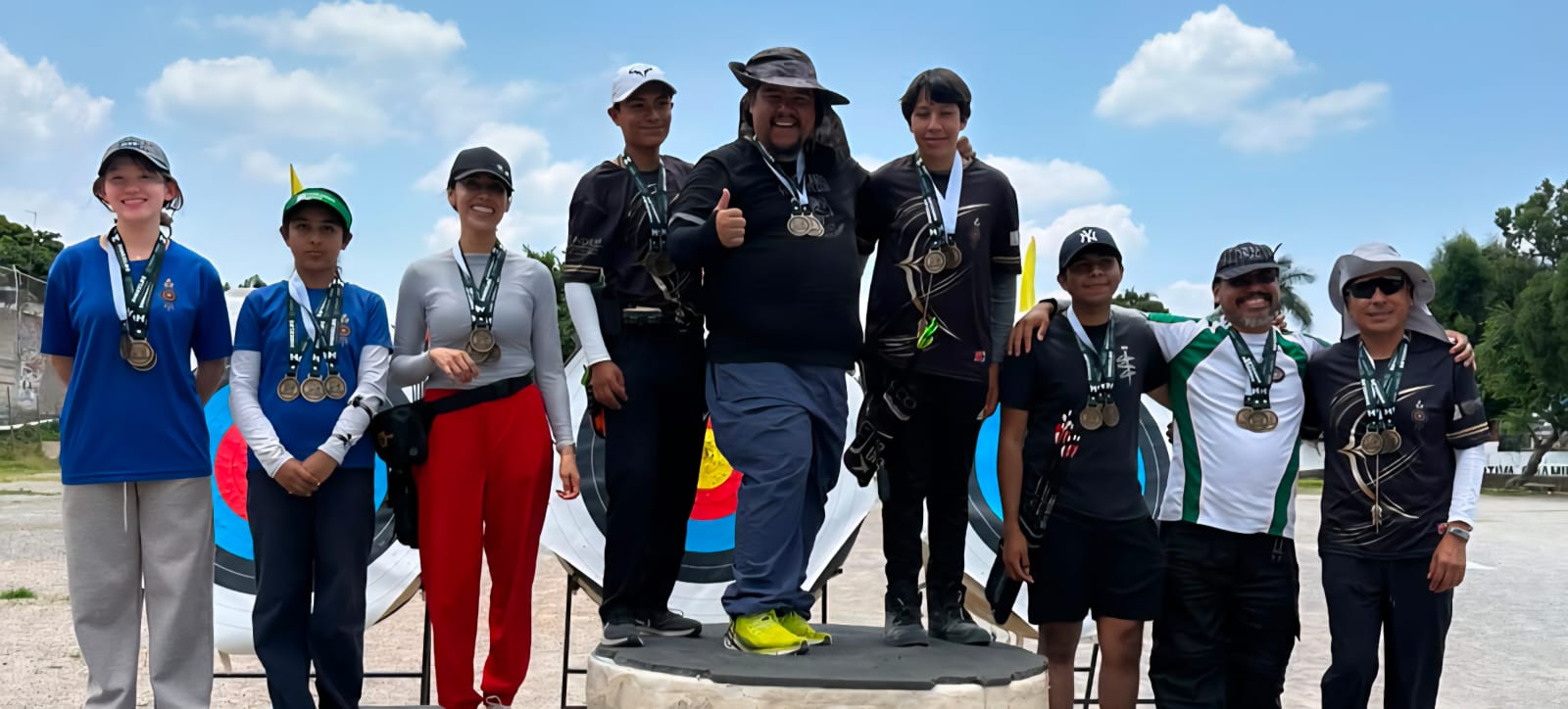 Concluye con éxito el Campeonato Estatal de exteriores de tiro con arco en Morelos