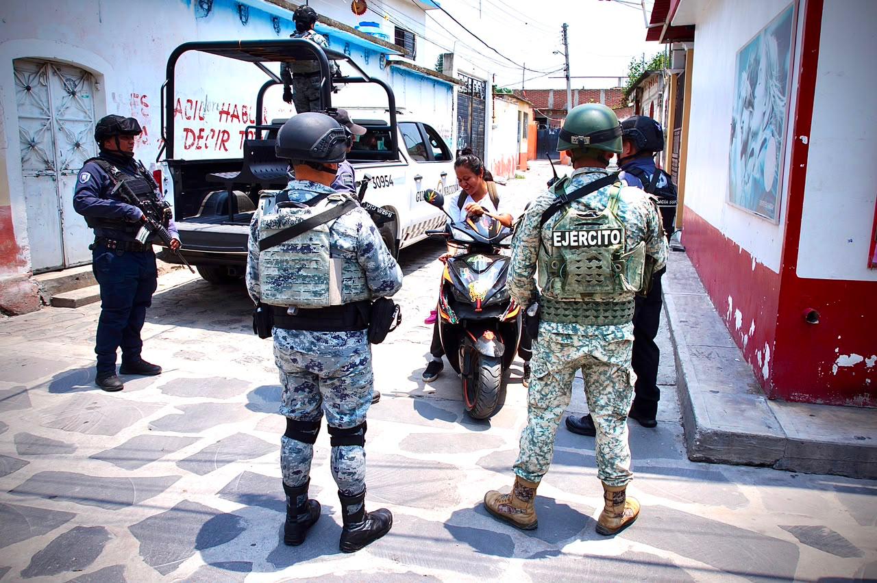 Por segunda semana consecutiva continúa despliegue de Bases de Operaciones Interinstitucionales en Cuautla
