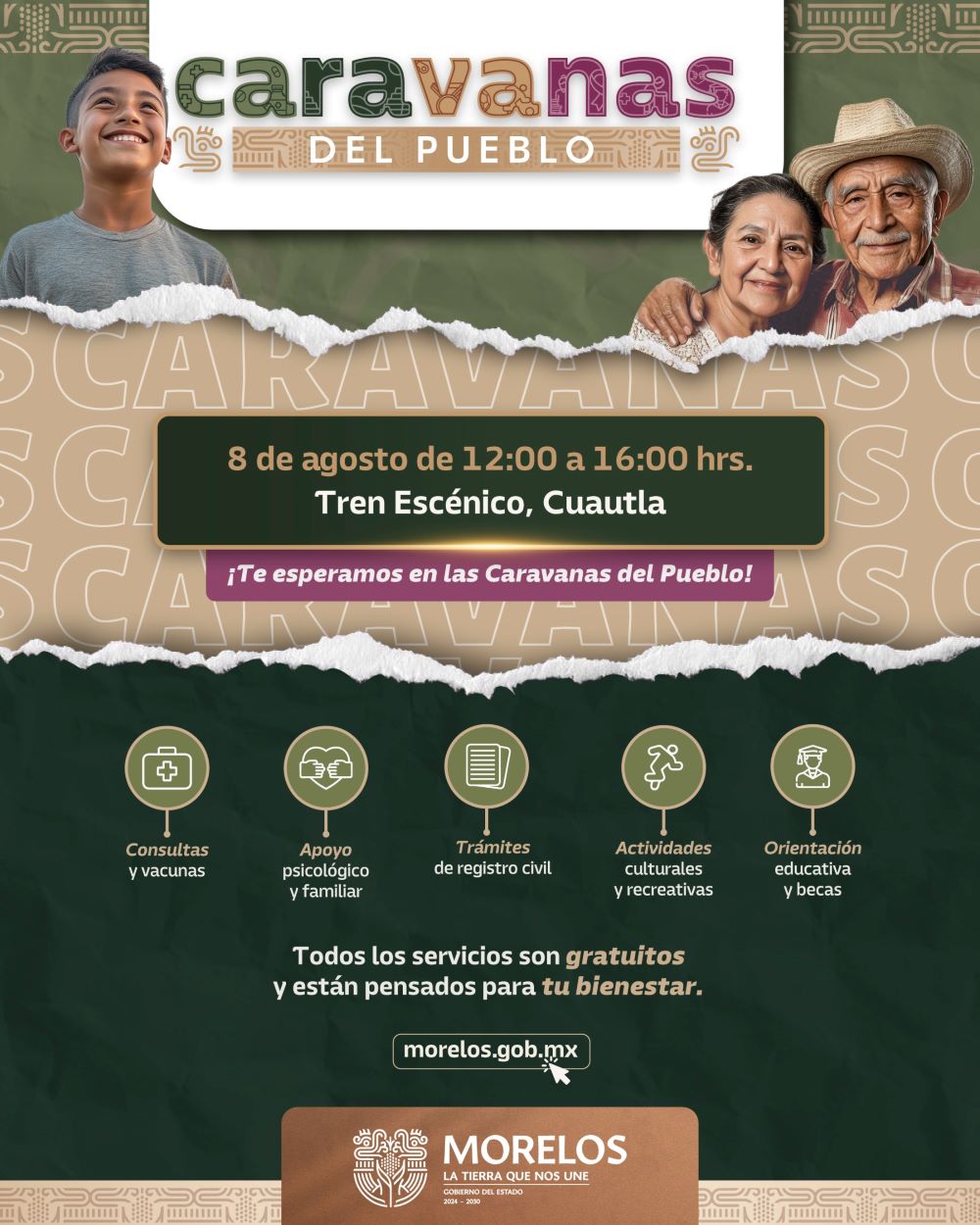 Fortalece Plan Cuautla atención a las causas con Caravanas del Pueblo