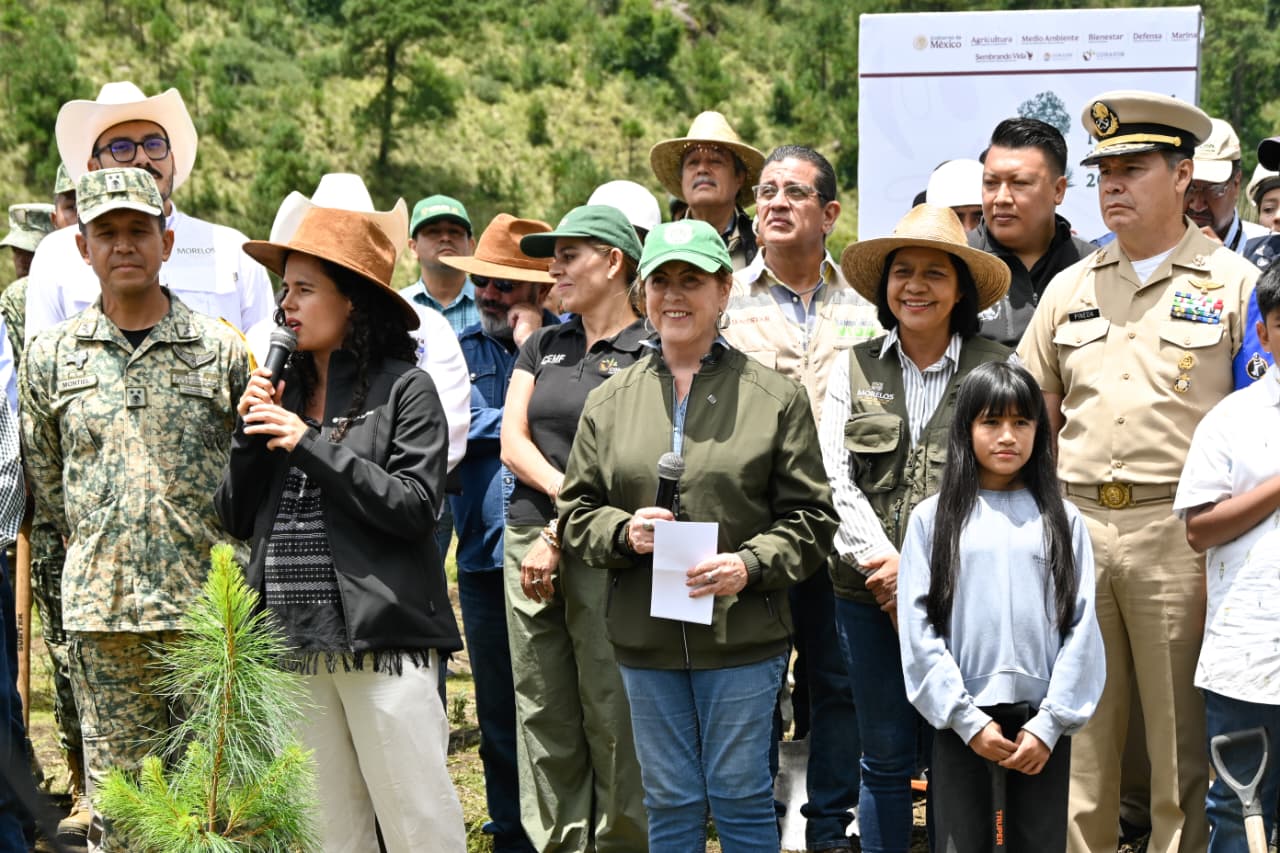 Reafirma Gobierno de Morelos compromiso con la protección de sus bosques durante Jornada Nacional de Reforestación 2026
