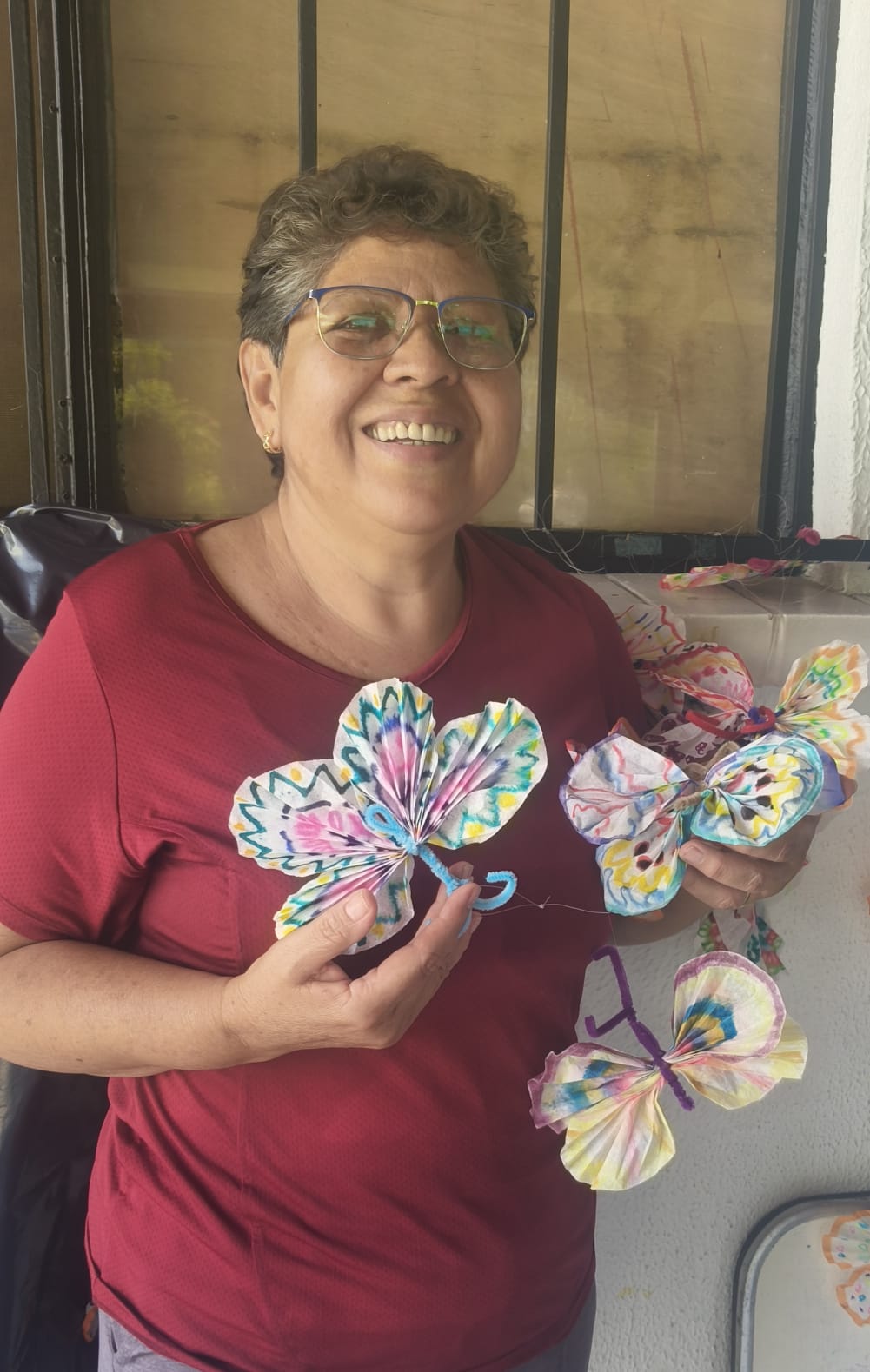 Activan a jubilados de Casa de Día del ICTSGEM con talleres de artes plásticas