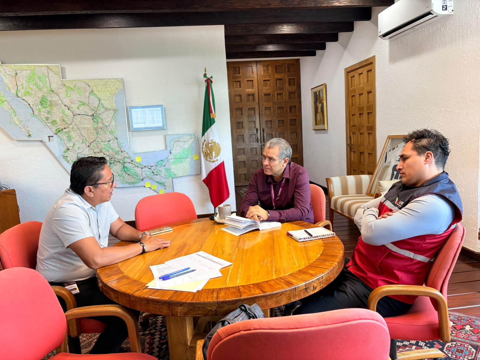 Coordinan esfuerzos Secretaría de Gobierno y Capufe para atender peticiones ciudadanas