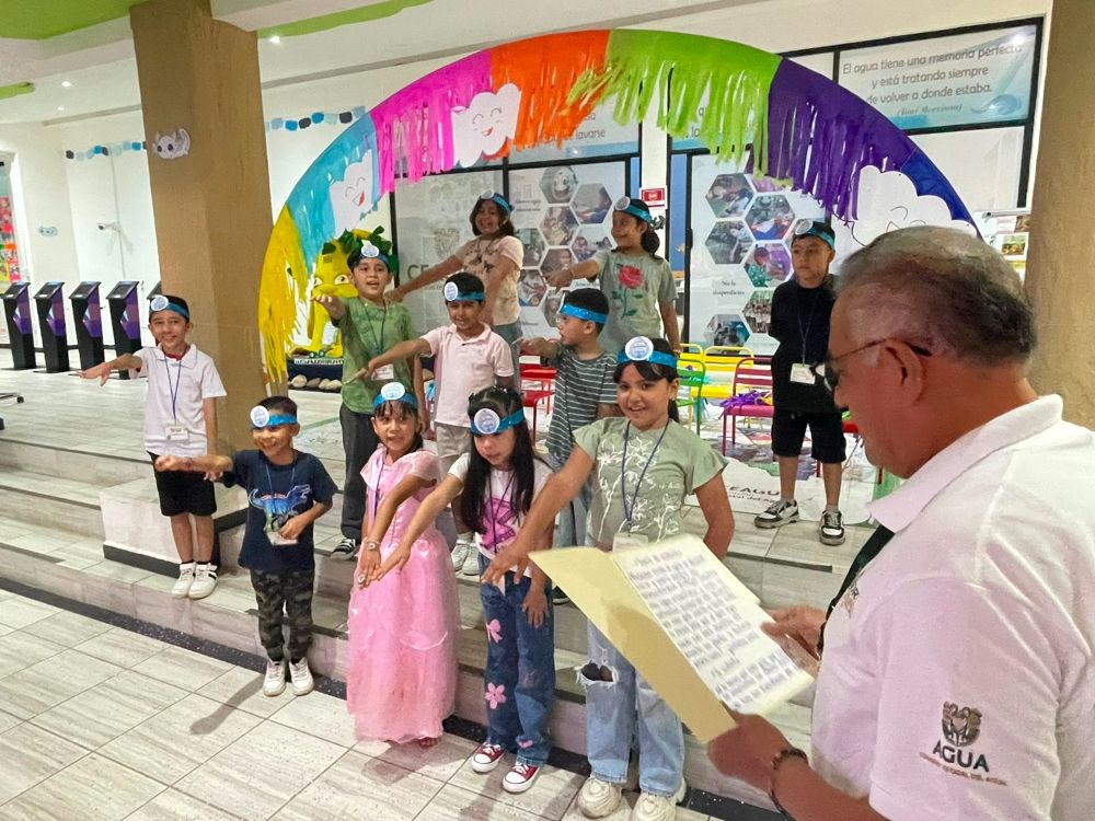 Forma Gobierno de Morelos desde la niñez agentes de cambio para el cuidado del agua