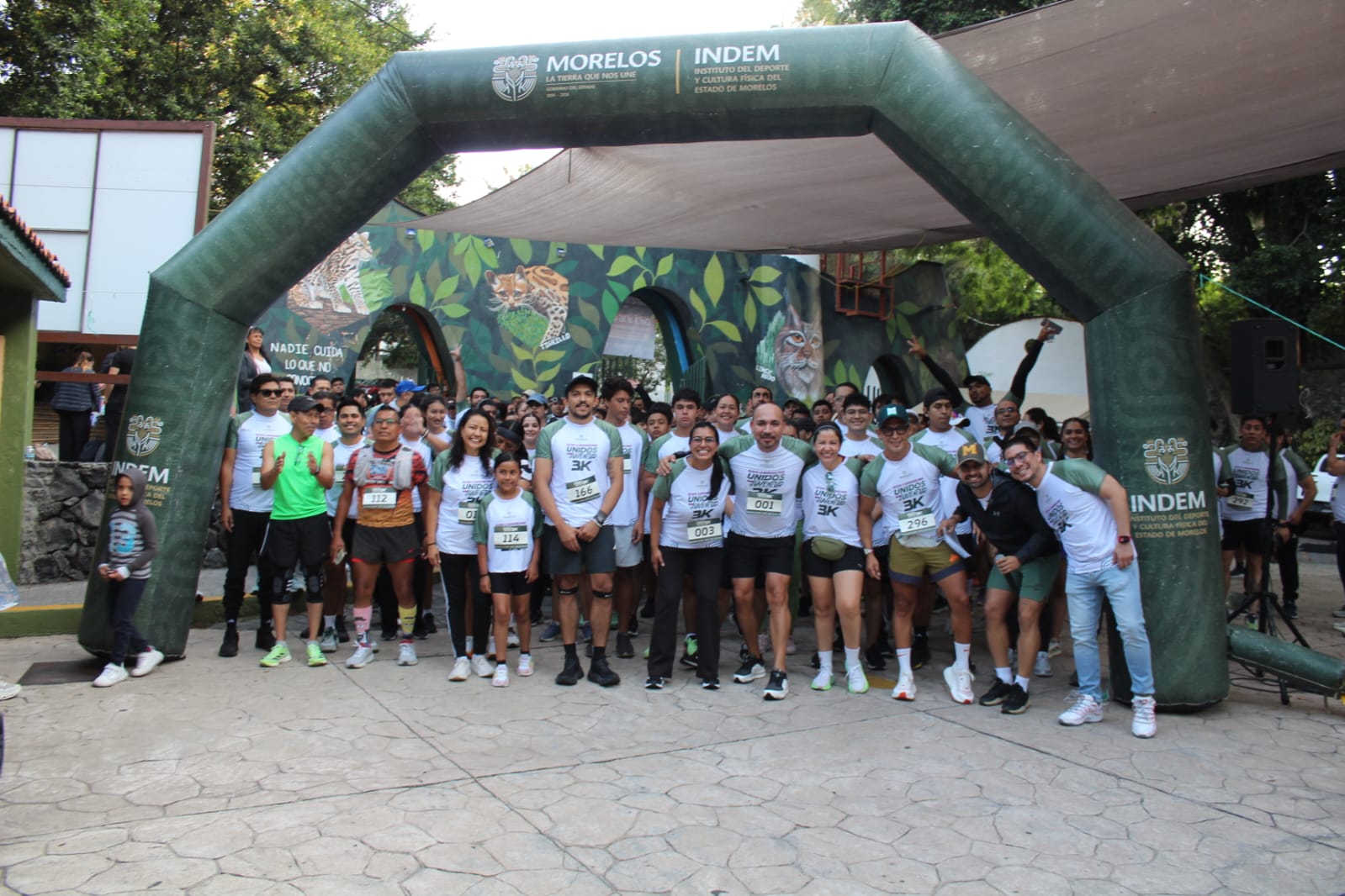 Participan alrededor de 250 personas servidoras públicas en la Segunda Carrera por la Juventud 2026