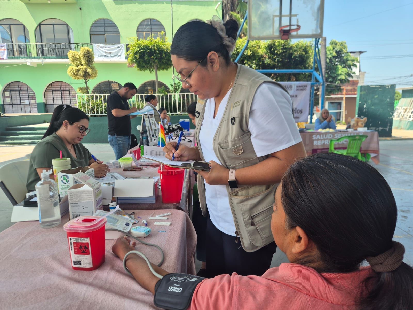 Lleva Secretaría de Salud servicios preventivos a familias de Tetelcingo