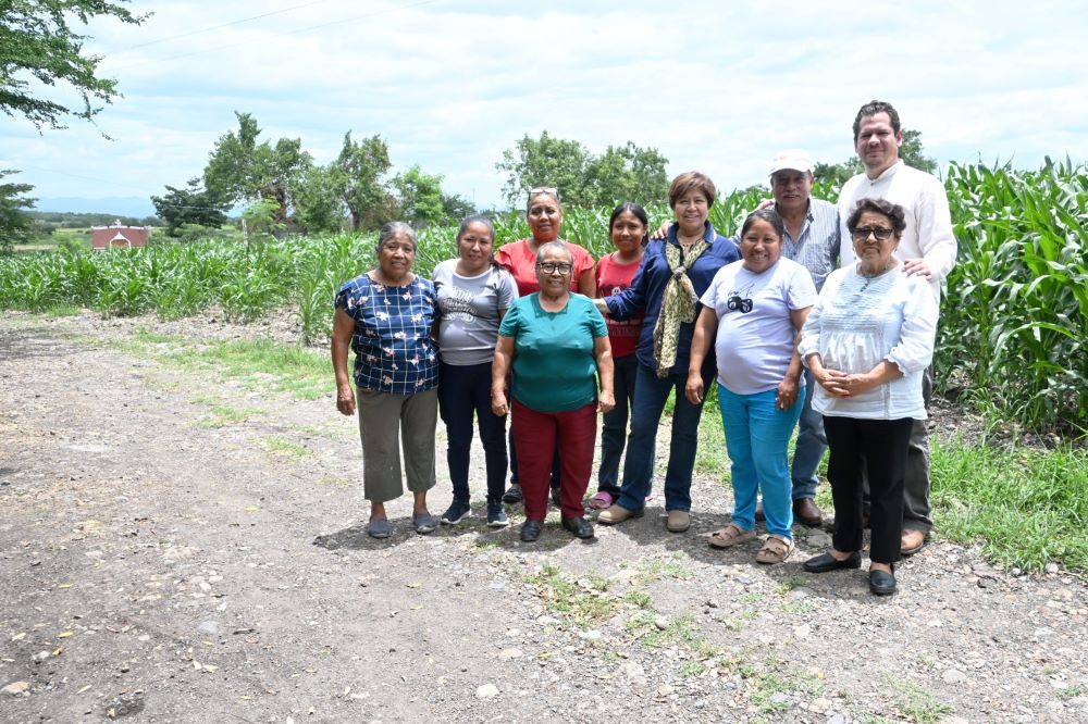 Alienta Gobierno estatal organización comunitaria en Axochiapan con Territorios de Paz y Buen Vivir
