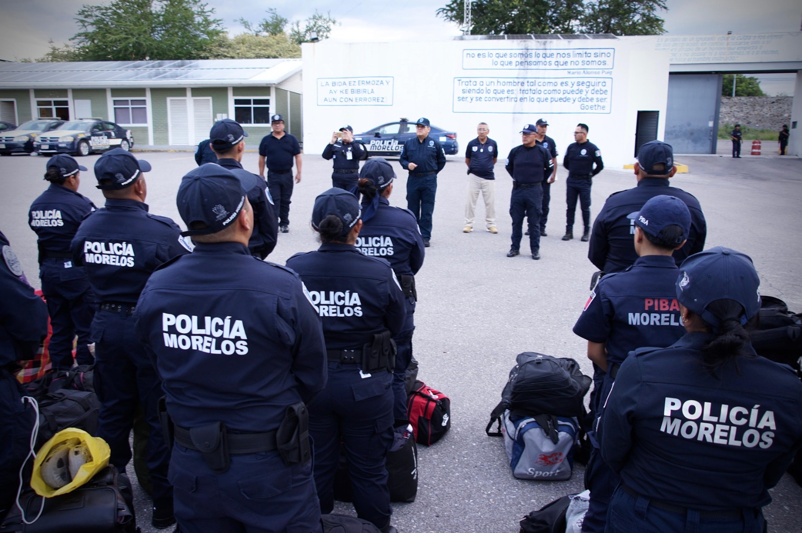 Inicia SSPC Morelos curso básico de formación para elementos de la Policía Industrial, Bancaria y Auxiliar