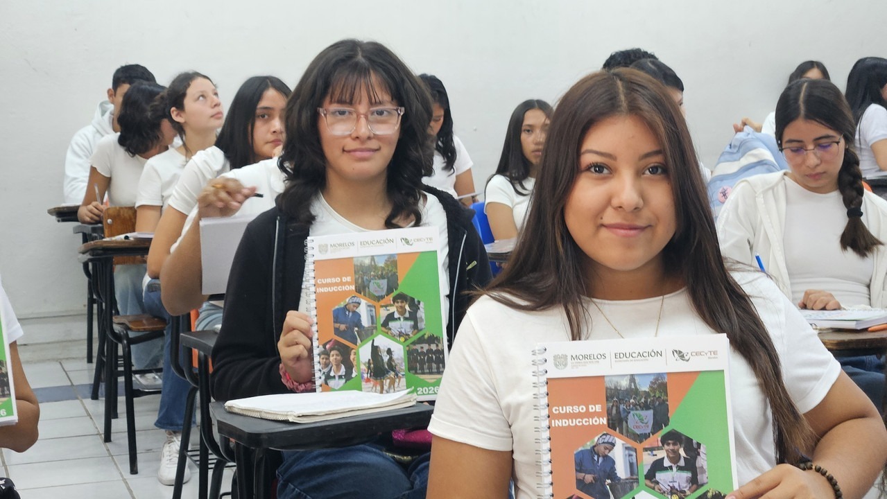Comienzan más de mil 500 estudiantes su formación en CECyTE Morelos