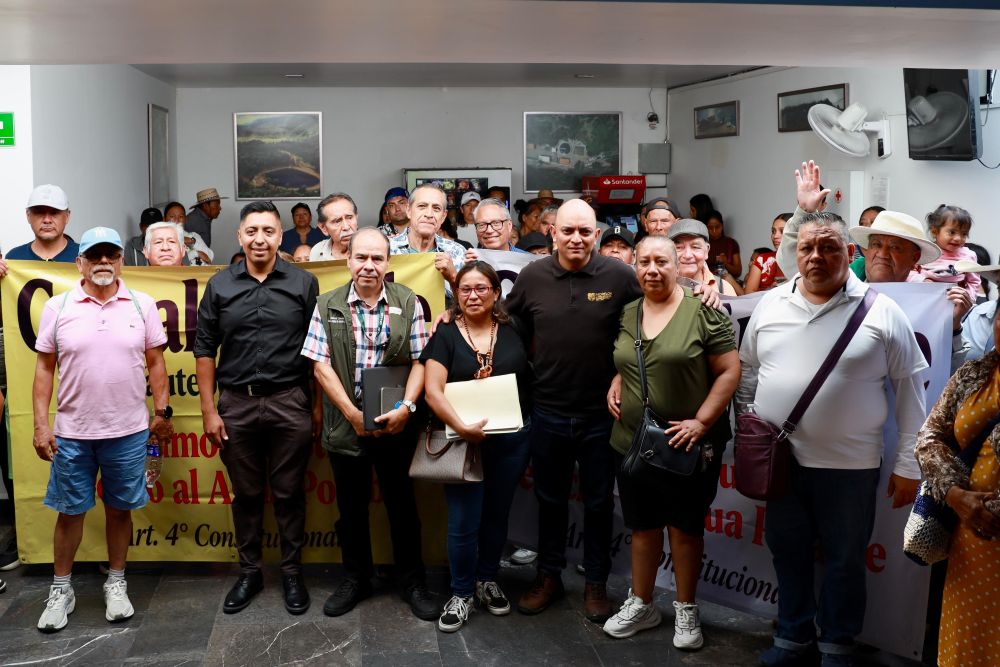 Atiende Gobierno de Morelos solicitud para mejorar servicio de agua potable en el municipio de Yautepec