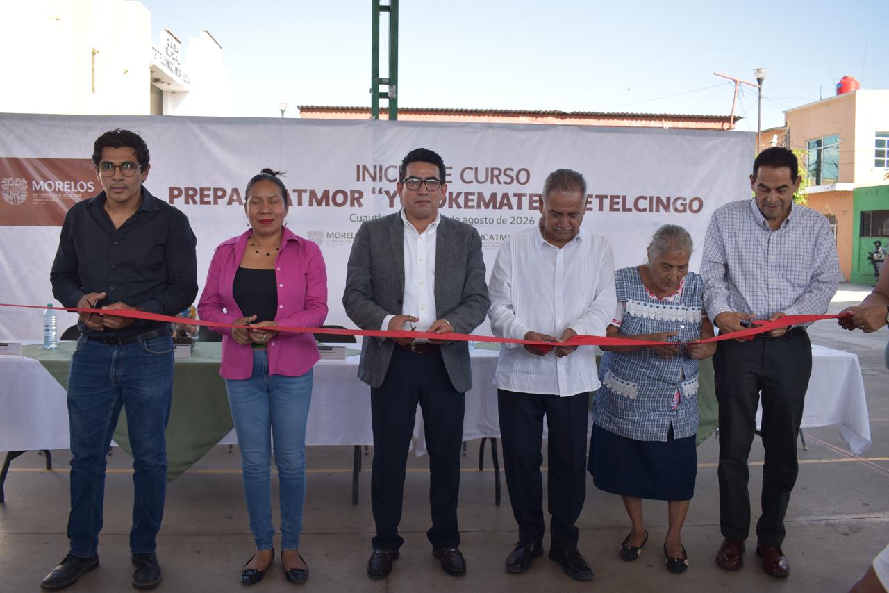 Abre Gobierno de Morelos Prepa-Icatmor “Yulokemate” en Cuautla con  90 estudiantes