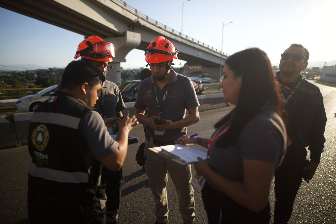 Descarta Secretaría de Infraestructura afectación estructural en puente de la colonia Ricardo Flores Magón
