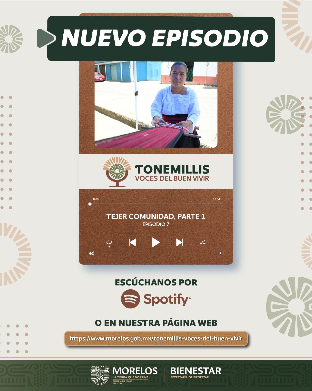 Recupera Tonemilis saberes del telar de cintura y memoria comunitaria de Hueyapan