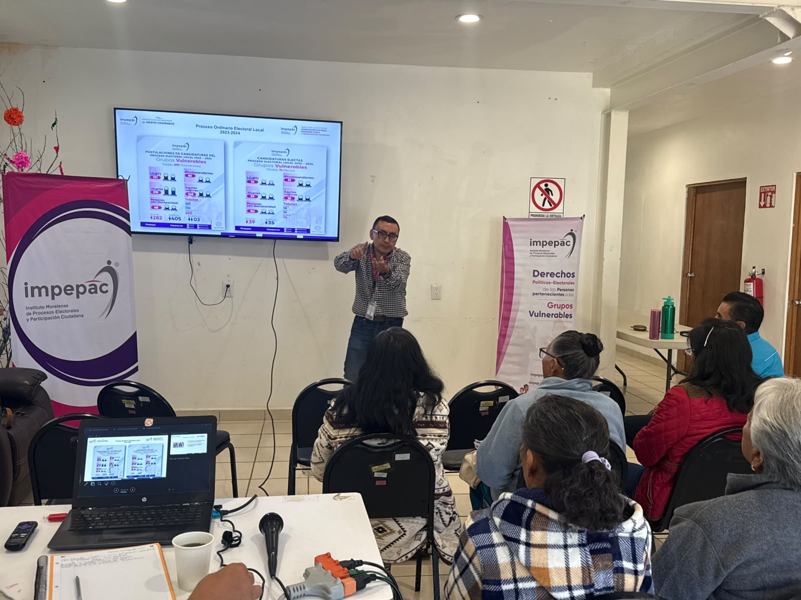 Capacita Secretaría de Gobierno a servidores públicos para prevenir la discriminación en Huitzilac