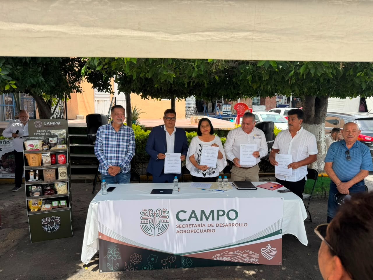  Fortalece Morelos comercialización del campo con convenio entre Sedagro y CONACCA