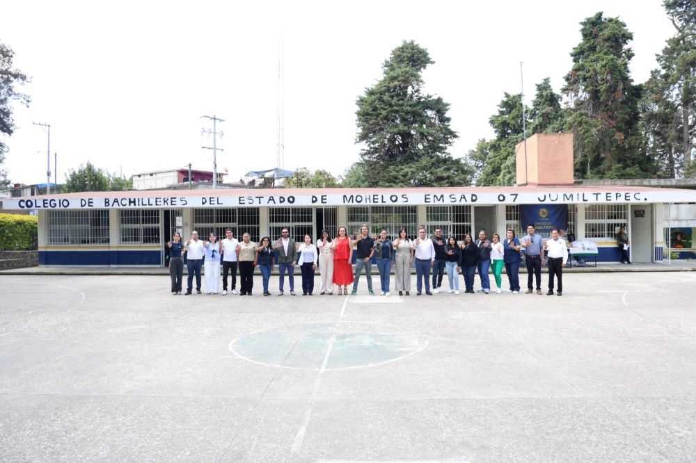 Implementa Cobaem programa “Yo Paso” para prevenir adicciones en EMSaD de Jumiltepec