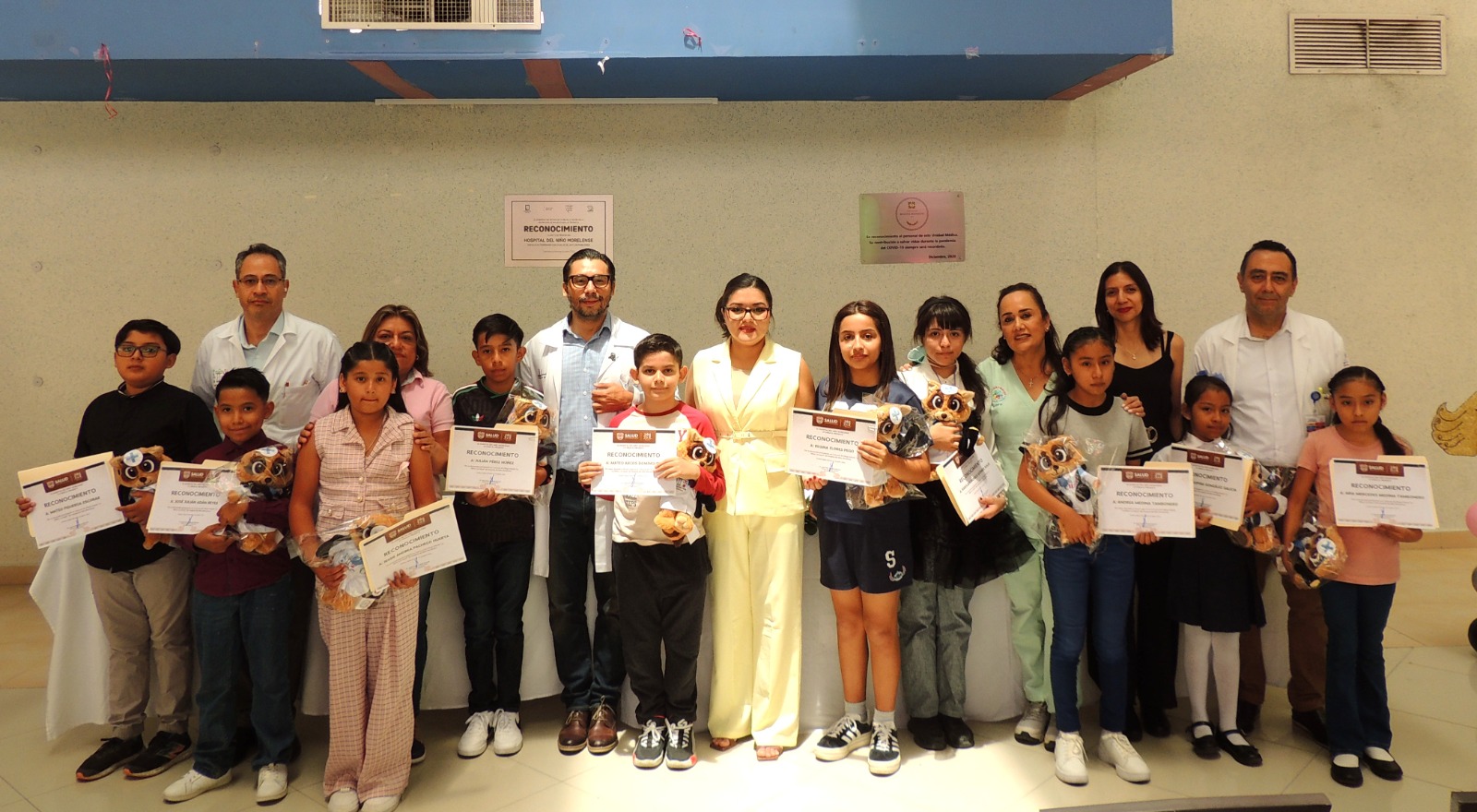 Reconoce Hospital de la Niñez Morelense a 12 ganadores del concurso “La Niñez y la Salud” 2026