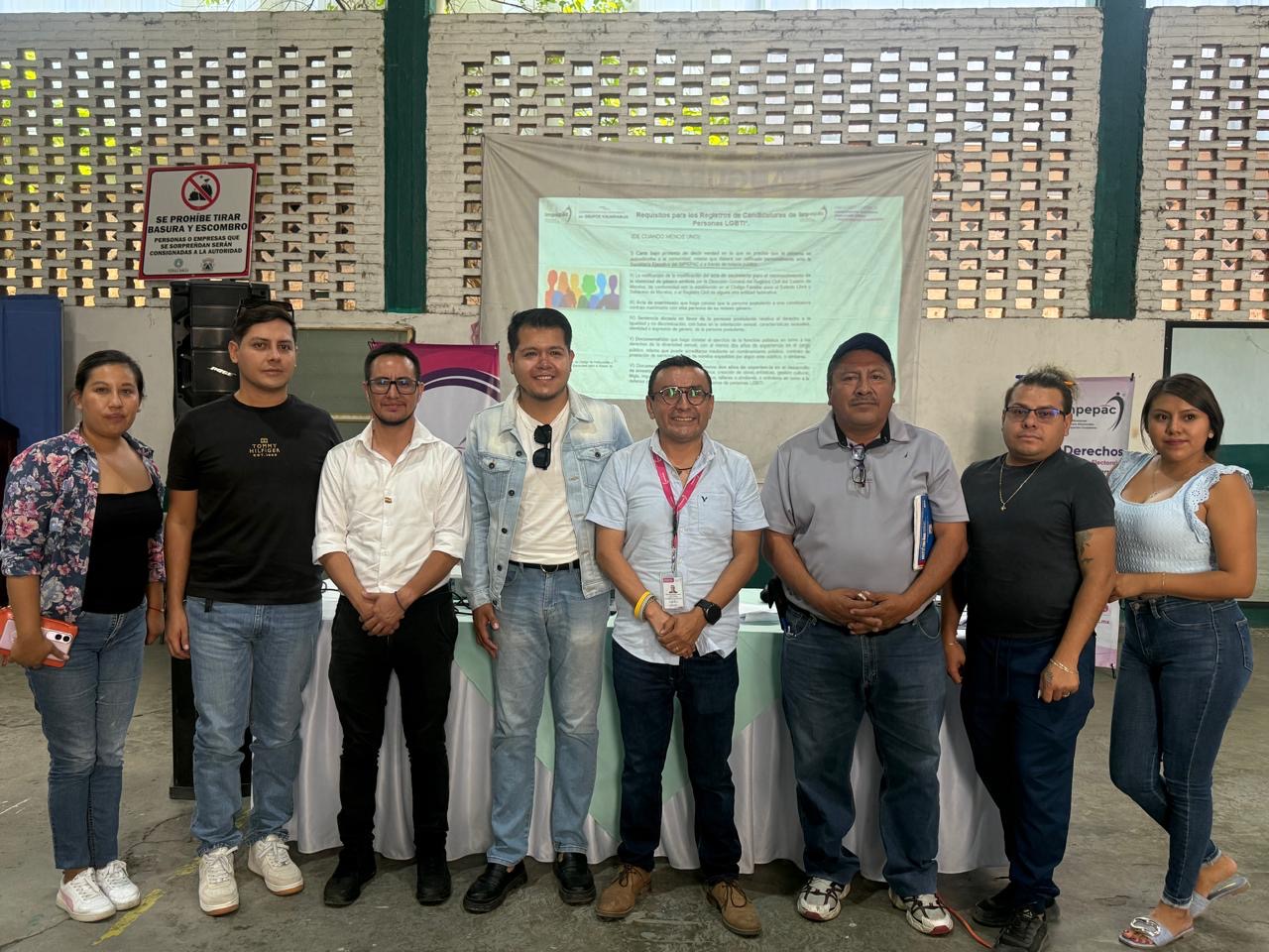 Acerca Morelos a grupos en situación de vulnerabilidad herramientas para conocer y ejercer sus Derechos Político-Electorales