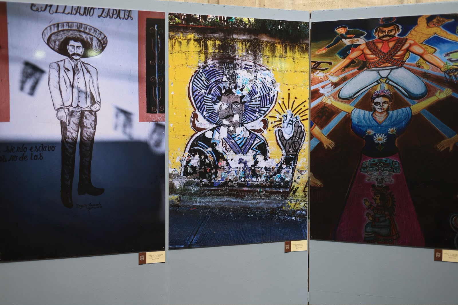Llega A Palacio de Gobierno segunda sección de Exposición Fotográfica “En Morelos Hasta Las Piedras Son Zapatistas”