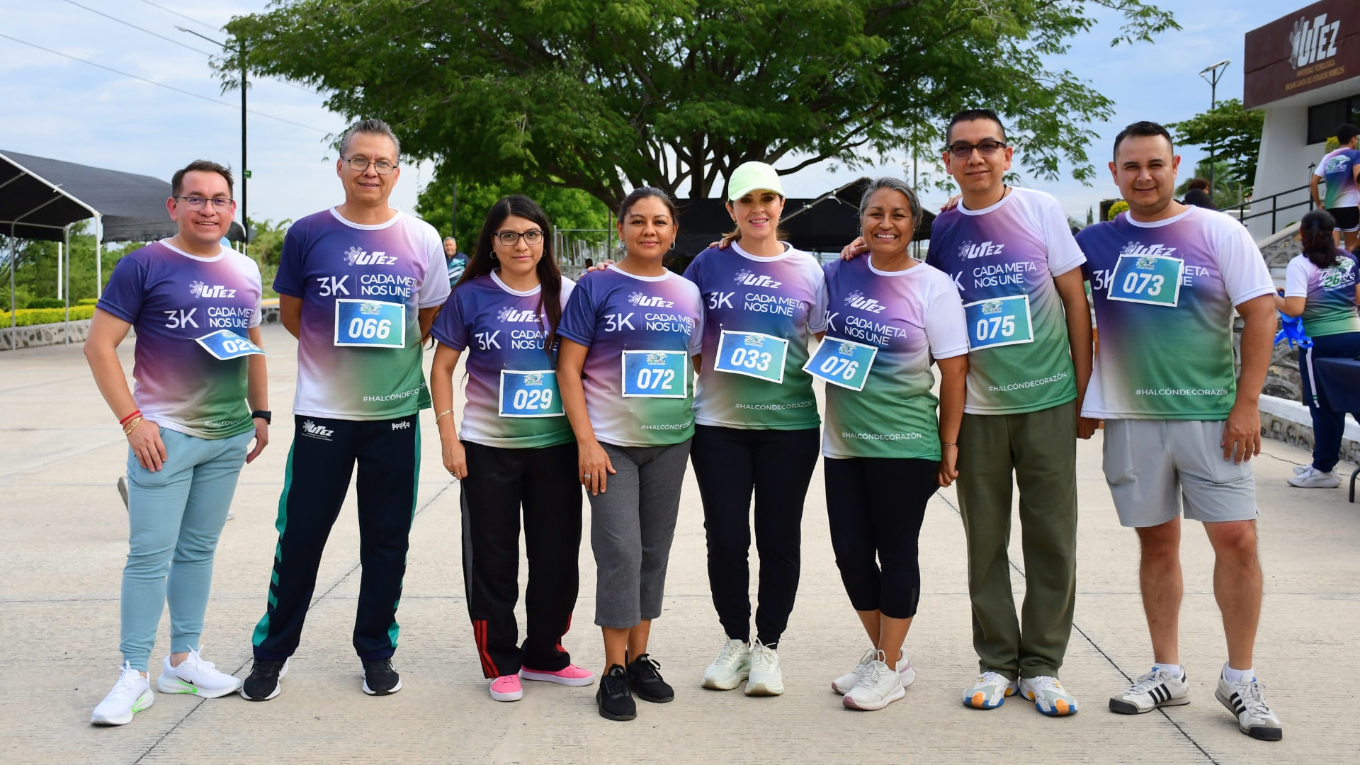 Reúne UTEZ A 180 integrantes de su comunidad en carrera 3k “Cada Meta Nos Une”
