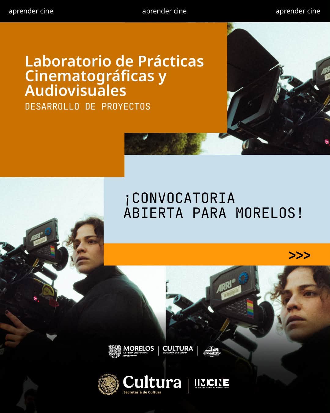 Invita Secretaría de Cultura a Laboratorio de Prácticas Cinematográficas y Audiovisuales gratuitas para fortalecer proyectos de Morelos