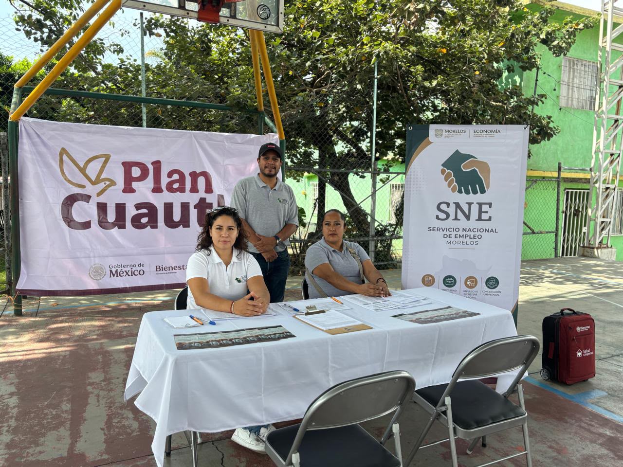 Facilita Gobierno de Morelos acceso a vacantes y vinculación laboral en colonias de Cuautla