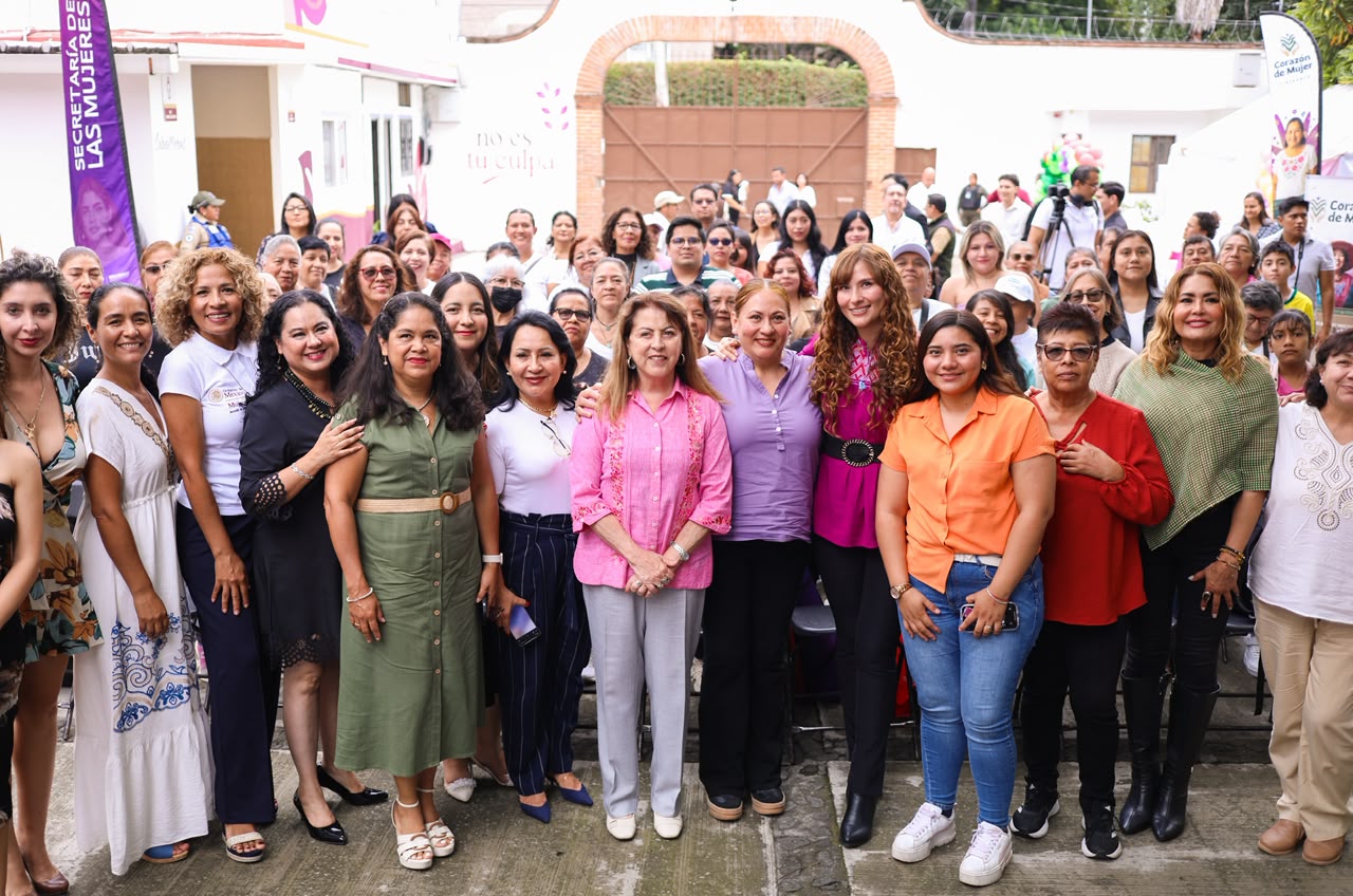  Inaugura Margarita González Saravia Centro Libre Cuernavaca para acompañar a más mujeres hacia una vida libre de violencias