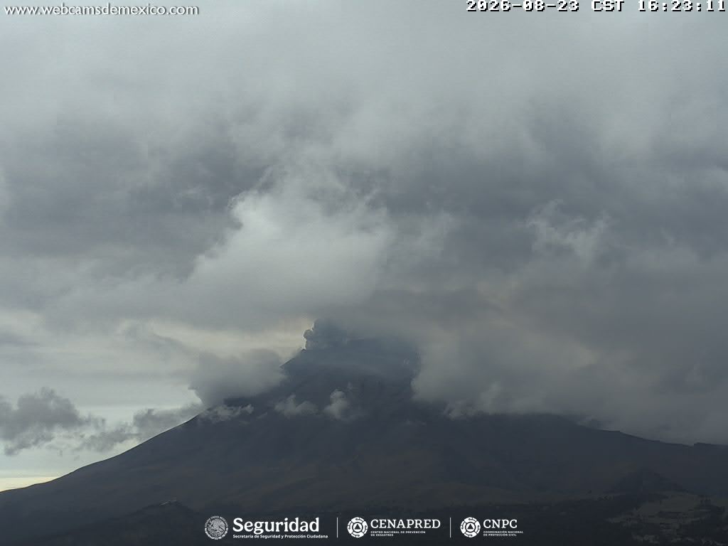 Reporte del Monitoreo del Volcán Popocatépetl
