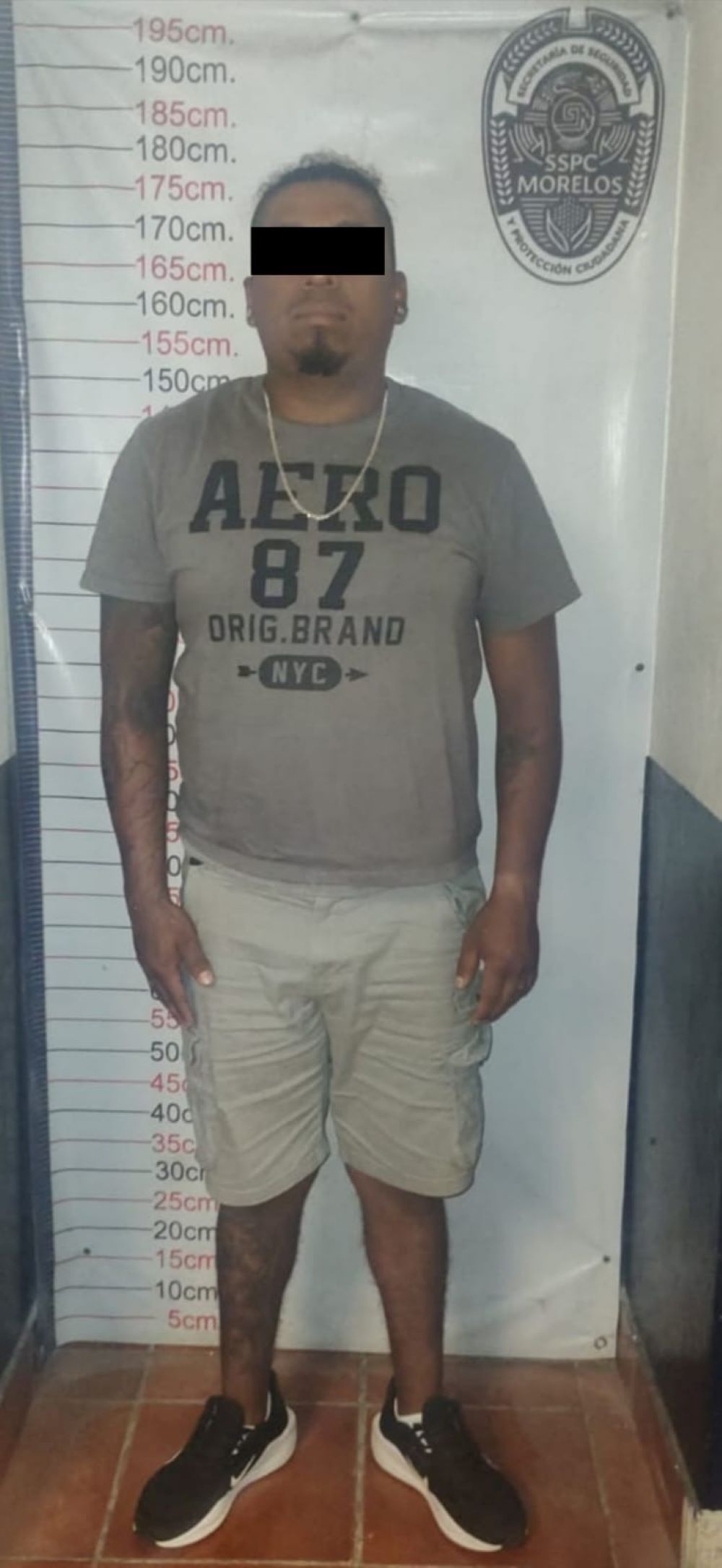 Asegura SSPC Morelos a dos masculinos por posesión de vehículo de procedencia ilícita en Ayala