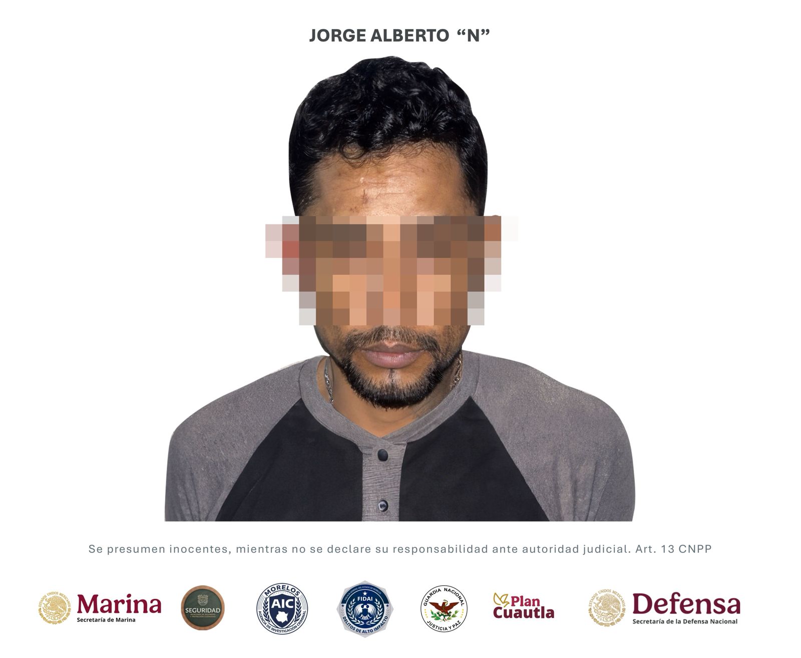 Es detenido sujeto por su probable responsabilidad en el delito de extorsión agravada