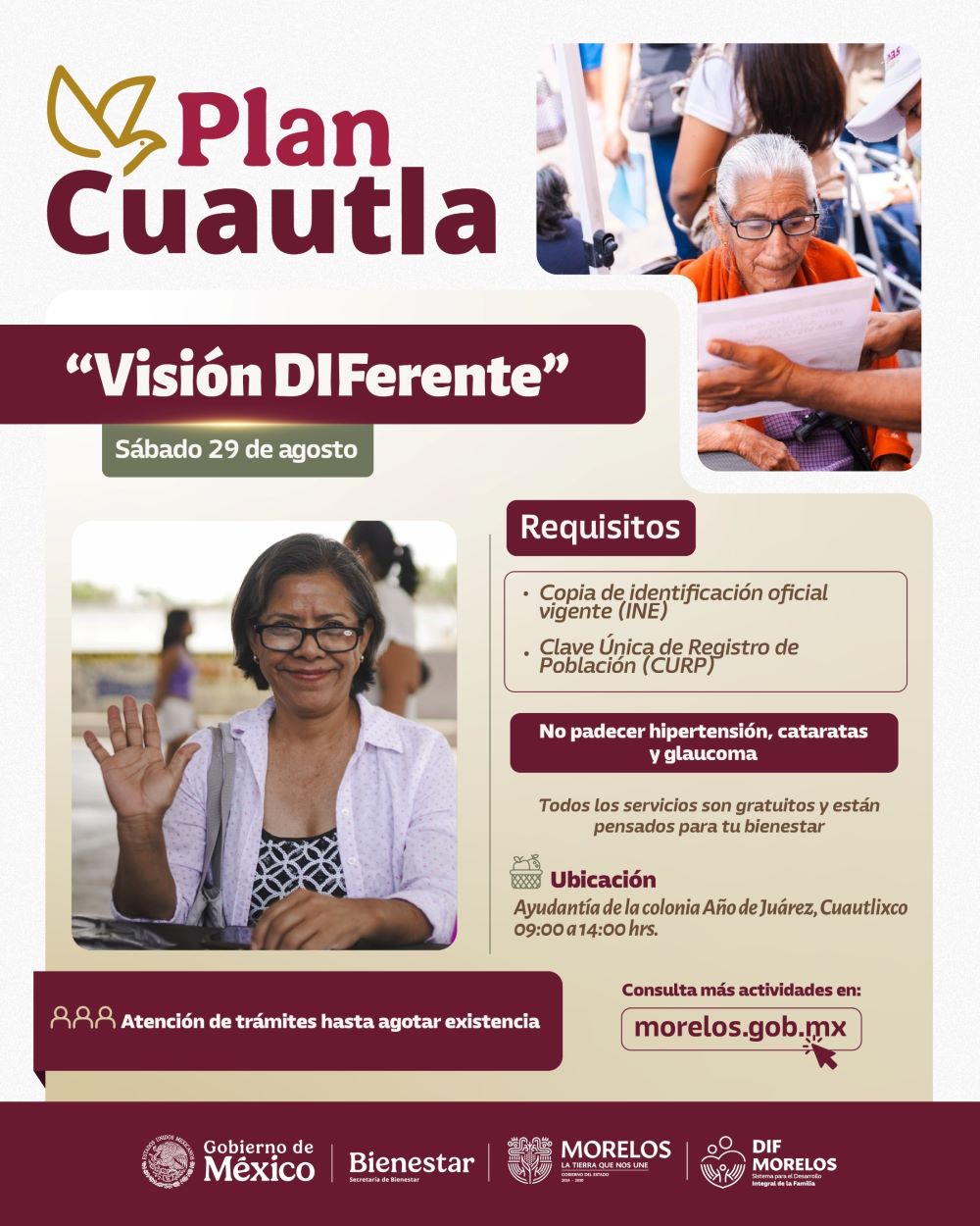 Acercará Plan Cuautla apoyos funcionales y alimentarios gratuitos a familias de Cuautlixco