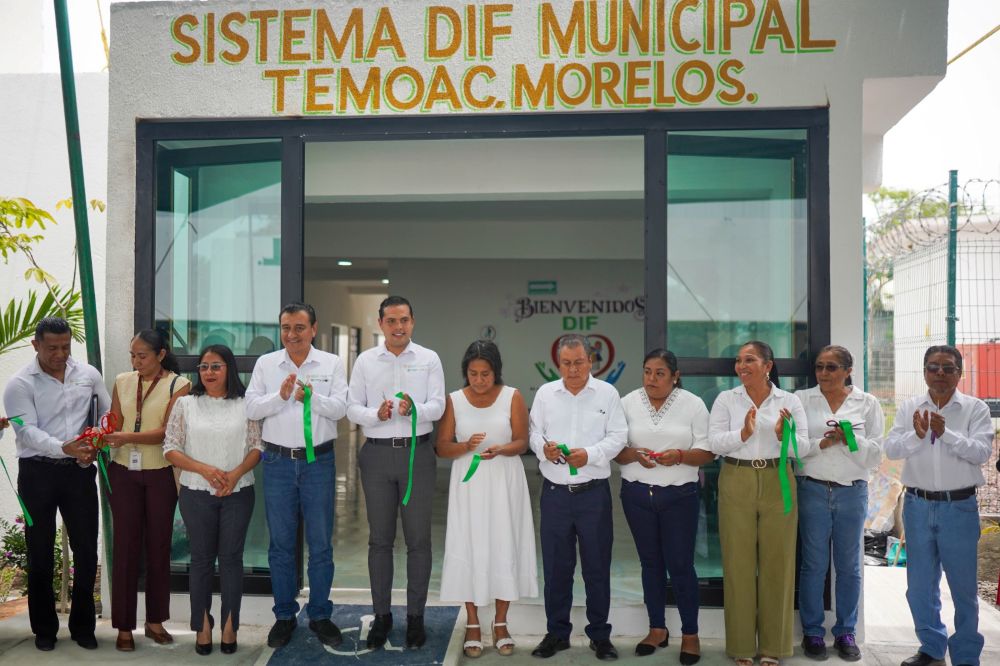 Reequipa SEDIF Centro de Desarrollo Comunitario en Temoac para ampliar servicios a las familias