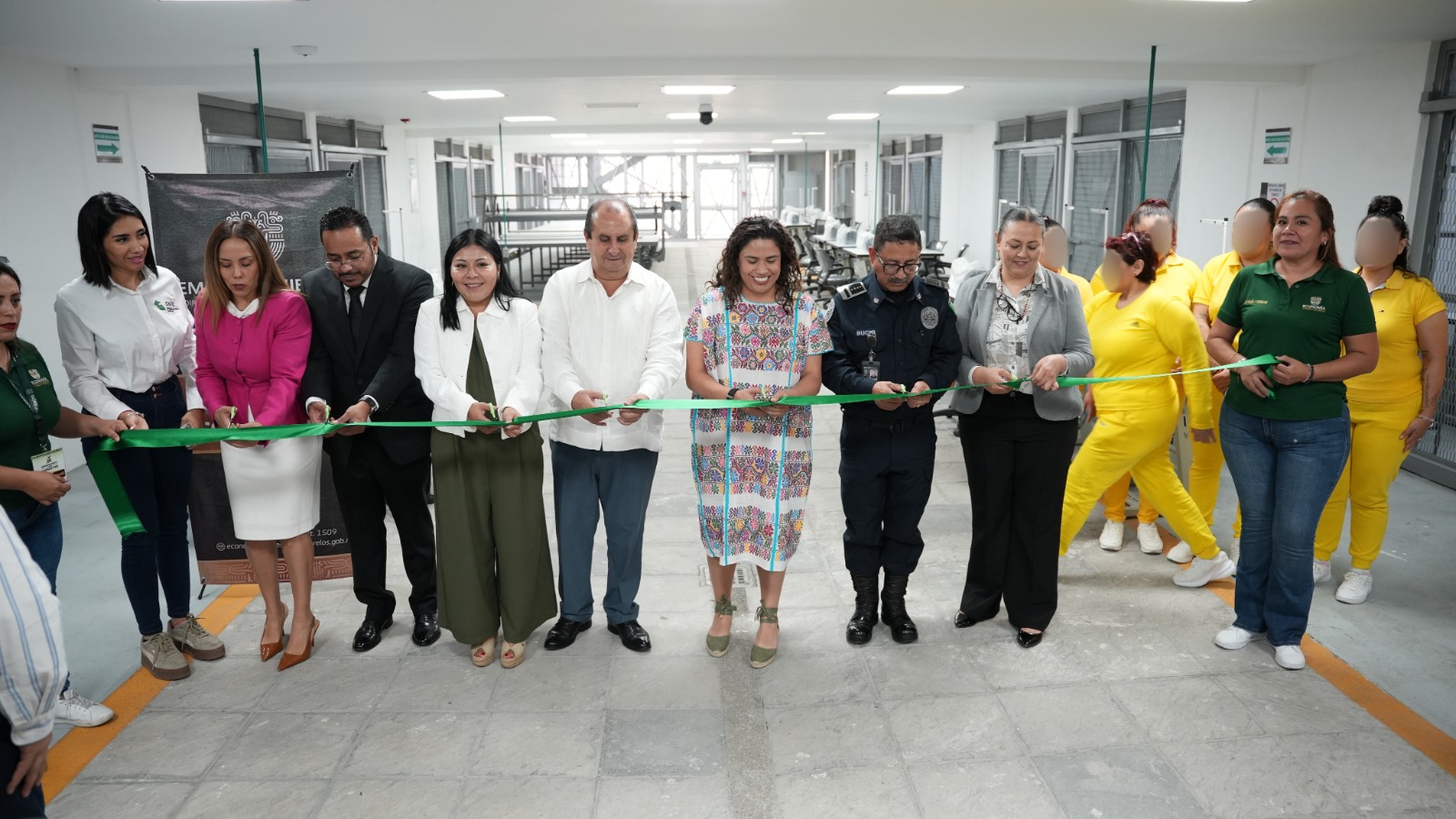 Abre camino Gobierno de Morelos para vincular economía y reinserción social mediante taller textil