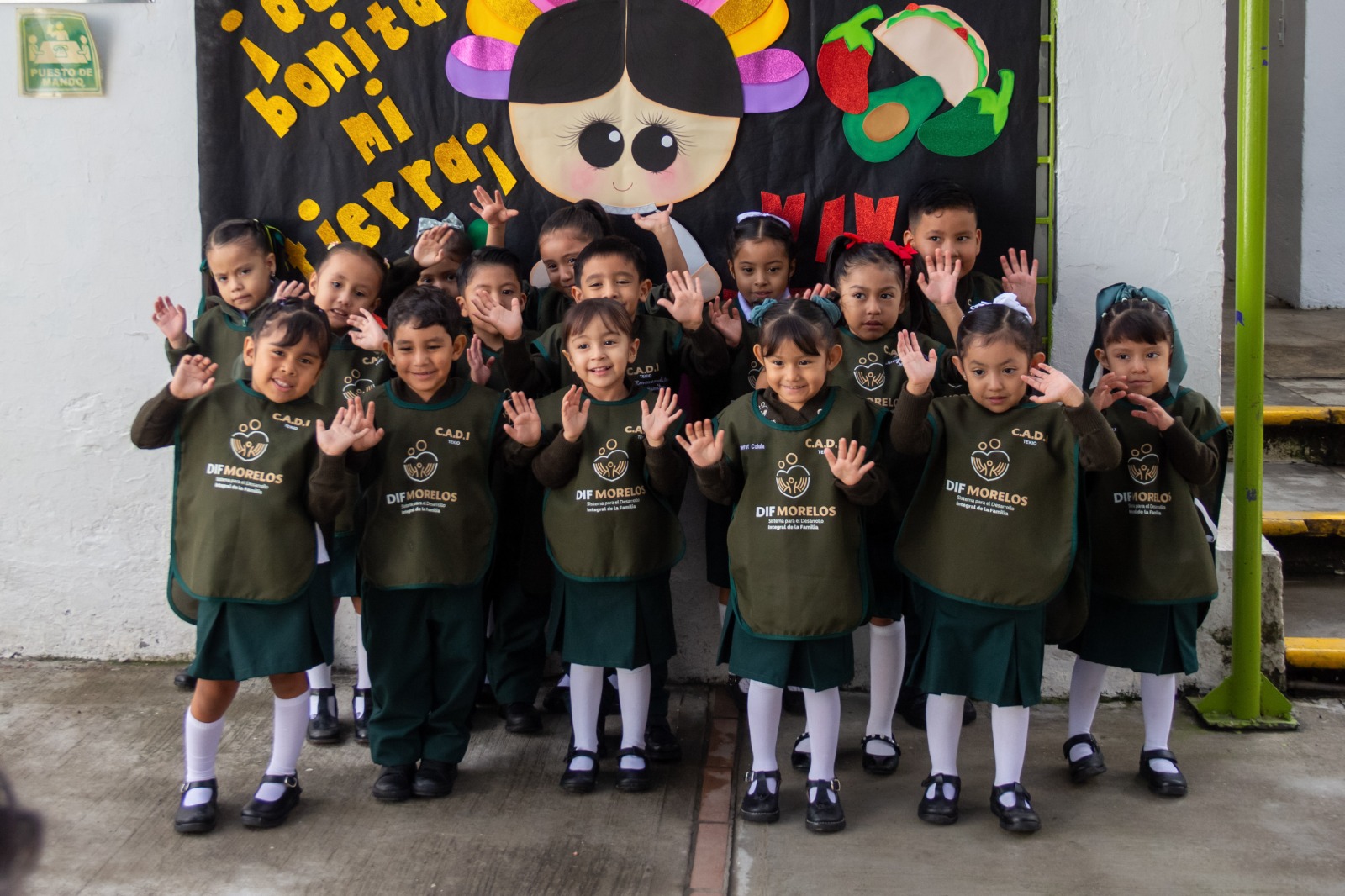 Inician más de 200 niñas y niños ciclo escolar en Centros Asistenciales del Sedif Morelos