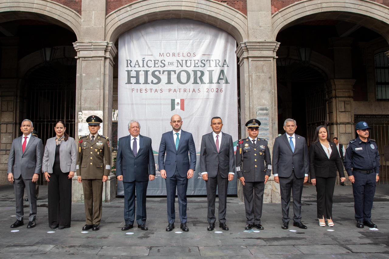  Inicia Morelos mes patrio con llamado del secretario de gobierno a honrar la historia con trabajo, honestidad y unidad