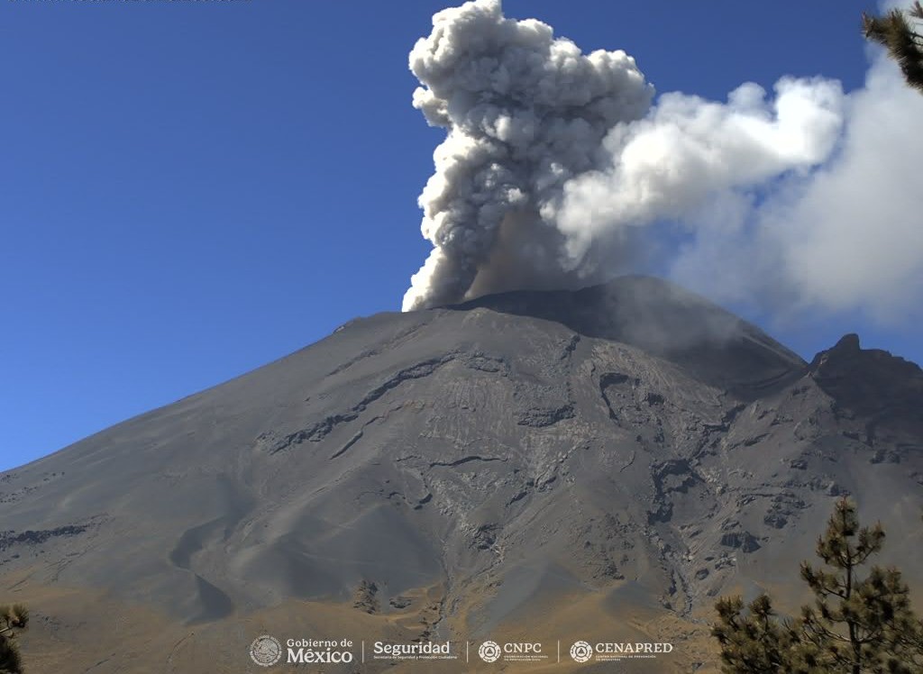 Reporte Monitoreo del Volcán Popocatépetl