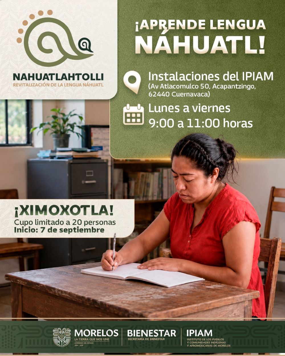 Iniciará IPIAM cursos para aprender náhuatl desde cero