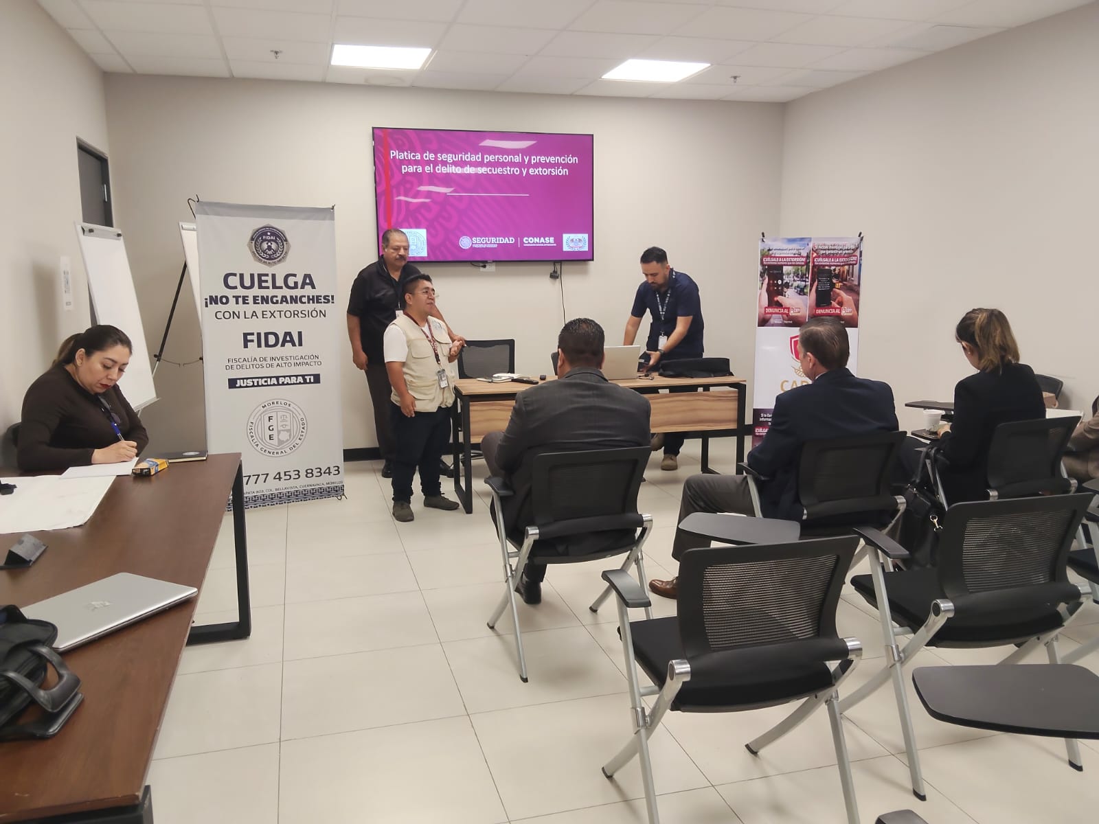 Presenta SSPC Morelos programa “Empresa Segura” al sector del autotransporte de carga