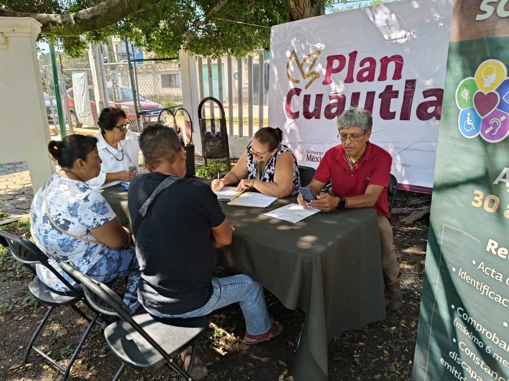 Concluye Quinta Jornada del Plan Cuautla con 12  prerregistros al programa pensión para el bienestar de las personas con discapacidad