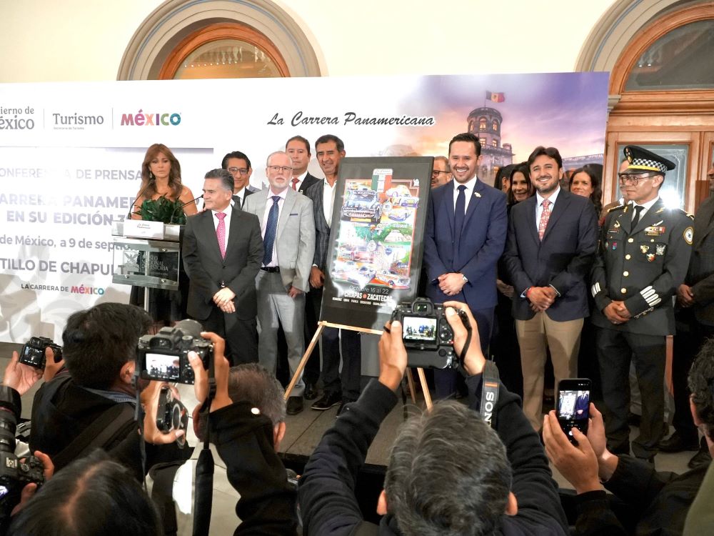 Recibe Morelos por primera vez el paso de la Carrera Panamericana