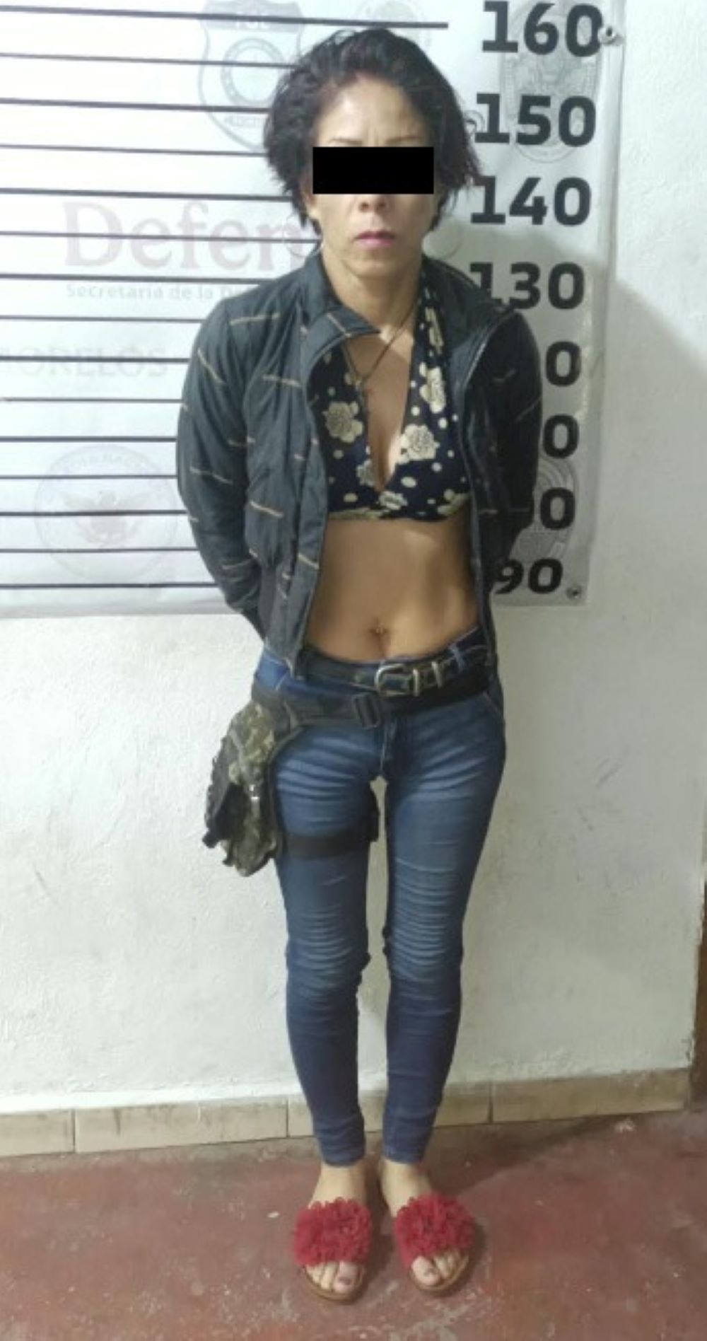 Recorridos de seguridad y vigilancia permiten la detención de una mujer por delitos contra la salud en Emiliano Zapata