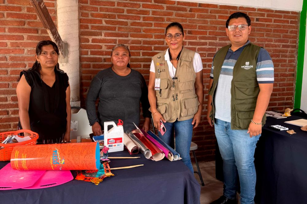 Incorpora Plan Cuautla lengua mosiehuale y saberes artesanales a sus acciones comunitarias