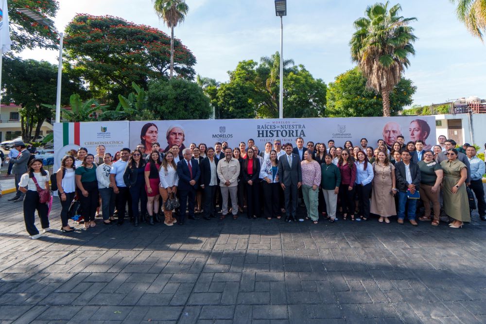 Mantiene Morelos viva la memoria histórica durante el Mes Patrio