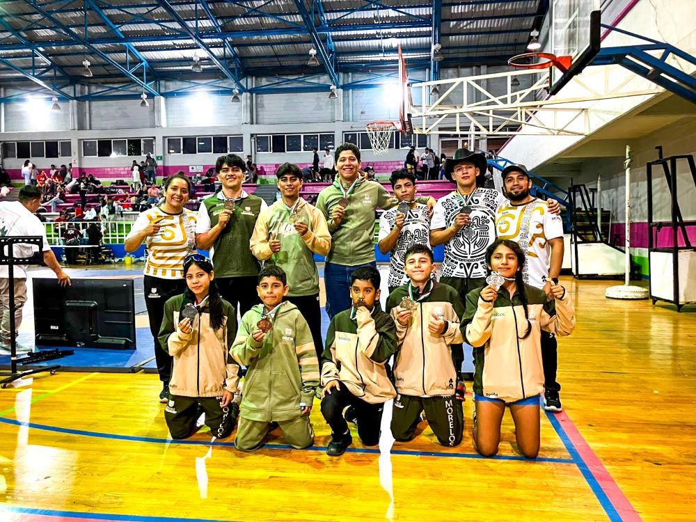 Destaca Indem participación de luchadores morelenses en torneo “Independencia de México 2026”